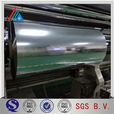 12 Micron metalize Polyethylene TTerephthalate (PET) fim